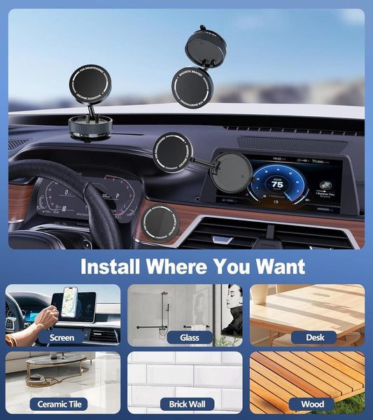 حامل الهاتف بتقنية الشفط ! ⭐⭐⭐⭐⭐